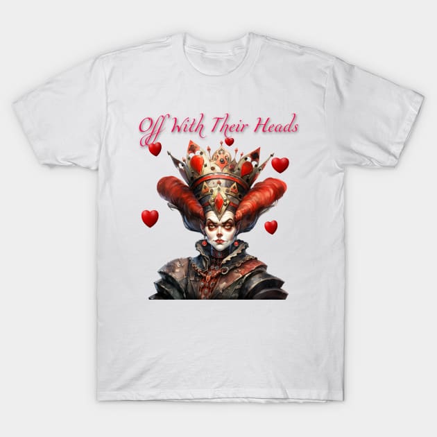 Queen of Hearts T-Shirt by tfortwo